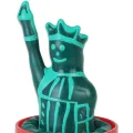 Handbemaltes Kondom Freiheitsstatue Modell 1 von Kondomerie