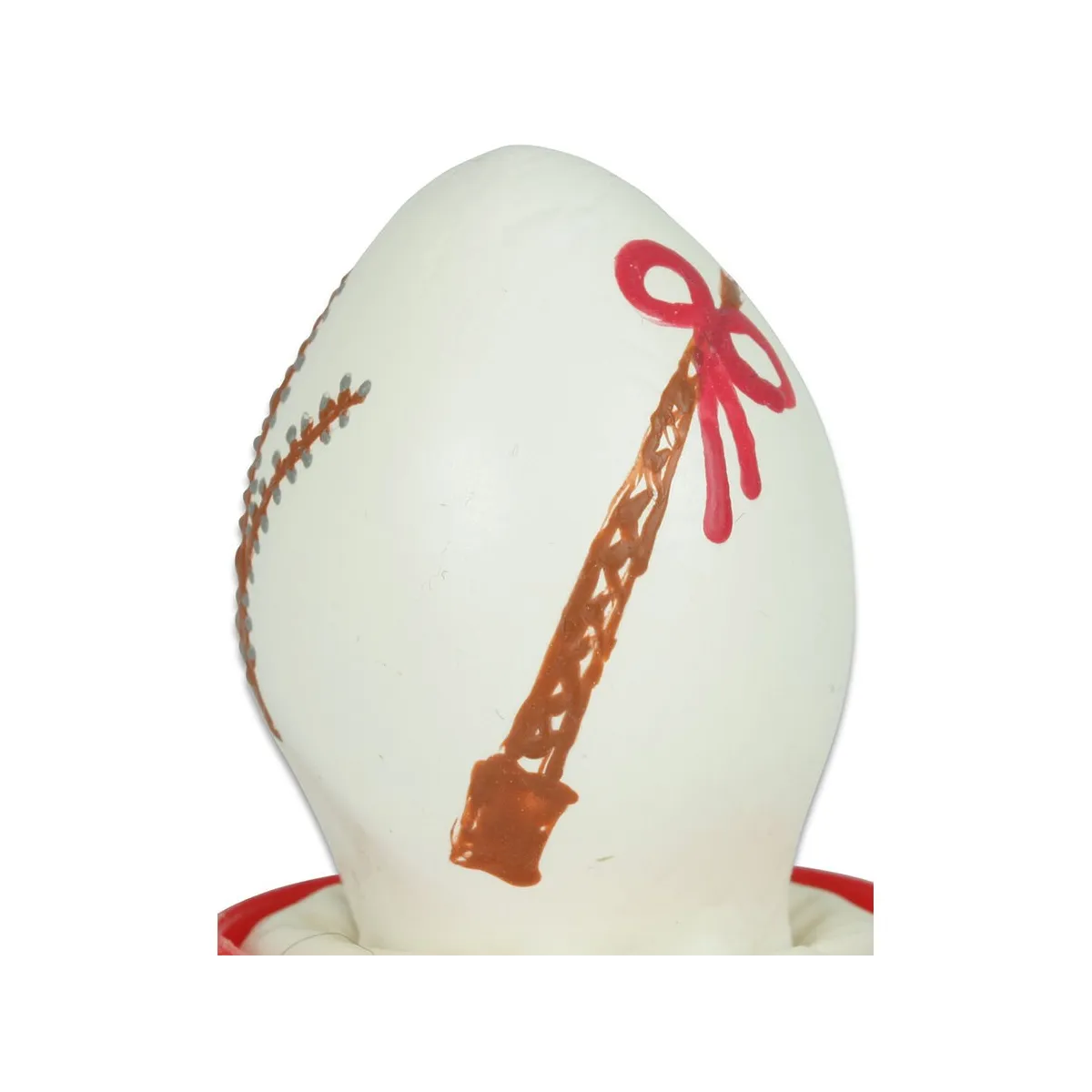 Handbemaltes Kondom Osterei-Weiss von Kondomerie | Fesselliebe.de