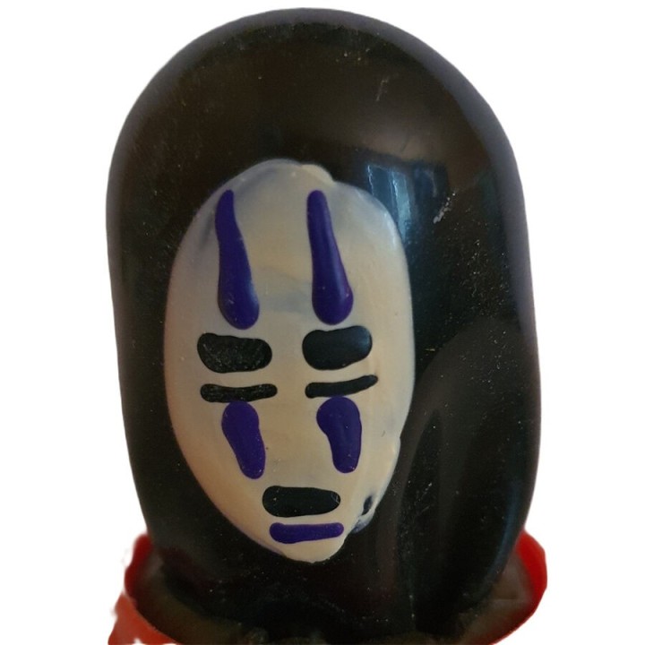 Handbemaltes Kondom Maske Ghost Black von Kondomerie | Fesselliebe.de