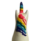 Handbemaltes Kondom Einhorn Regenbogen von Kondomerie | Fesselliebe.de
