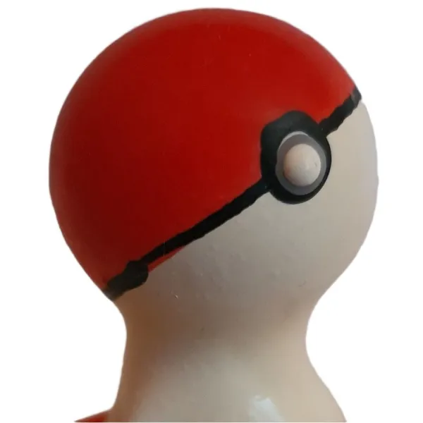 Handbemaltes Kondom Pokeball Rot-Weiss von Kondomerie | Fesselliebe.de