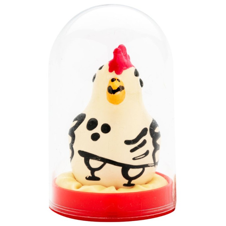 Handbemaltes Kondom Cocky Rooster von Kondomerie | Fesselliebe.de