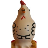 Handbemaltes Kondom Cocky Rooster von Kondomerie | Fesselliebe.de