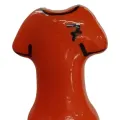 Handbemaltes Kondom Orange Shirt von Kondomerie