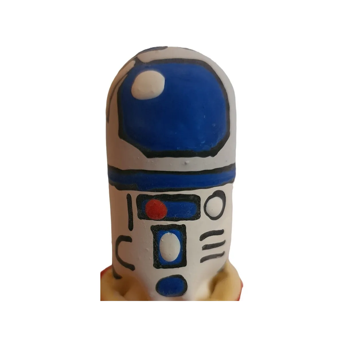 Handbemaltes Kondom Roboter von Kondomerie | Fesselliebe.de