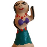 Handbemaltes Kondom Hula Girl von Kondomerie | Fesselliebe.de