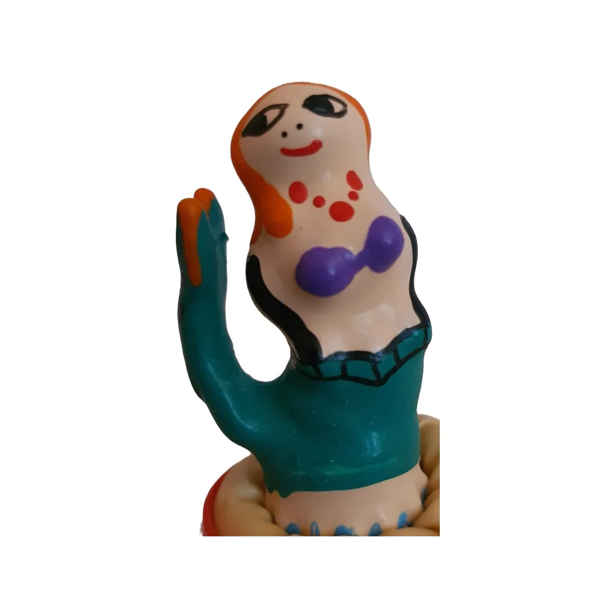 Handbemaltes Kondom Meerjungfrau von Kondomerie | Fesselliebe.de