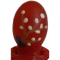 Handbemaltes Kondom Osterei Rot von Kondomerie