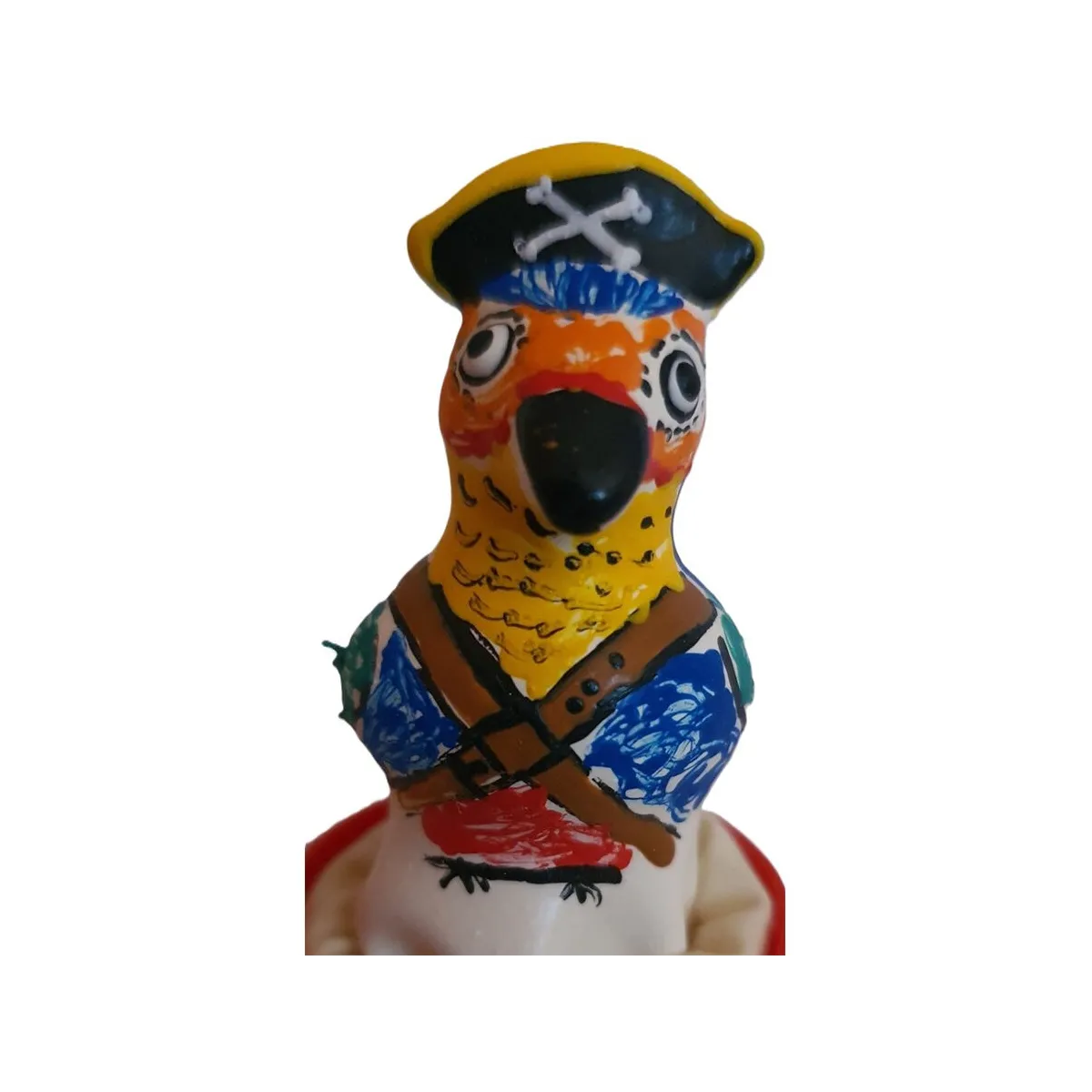 Handbemaltes Kondom Captain Parrot von Kondomerie | Fesselliebe.de