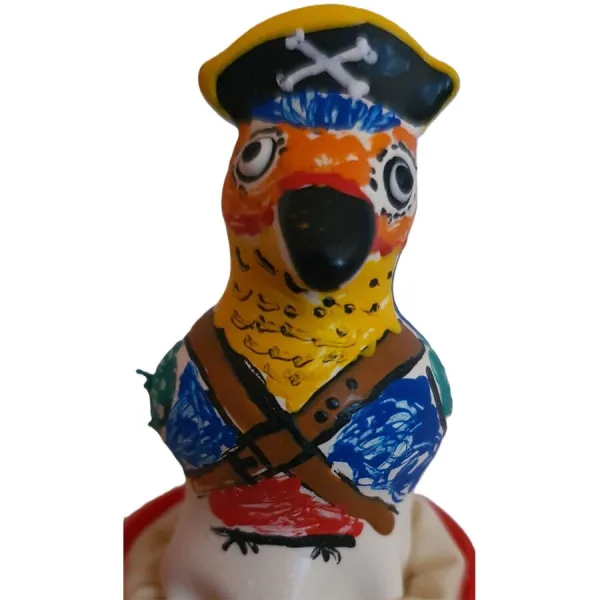 Handbemaltes Kondom Captain Parrot von Kondomerie | Fesselliebe.de