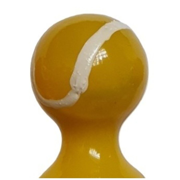 Handbemaltes Kondom Tennisball von Kondomerie | Fesselliebe.de