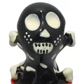 Handbemaltes Kondom Totenkopf Schwarz Modell 2 von Kondomerie