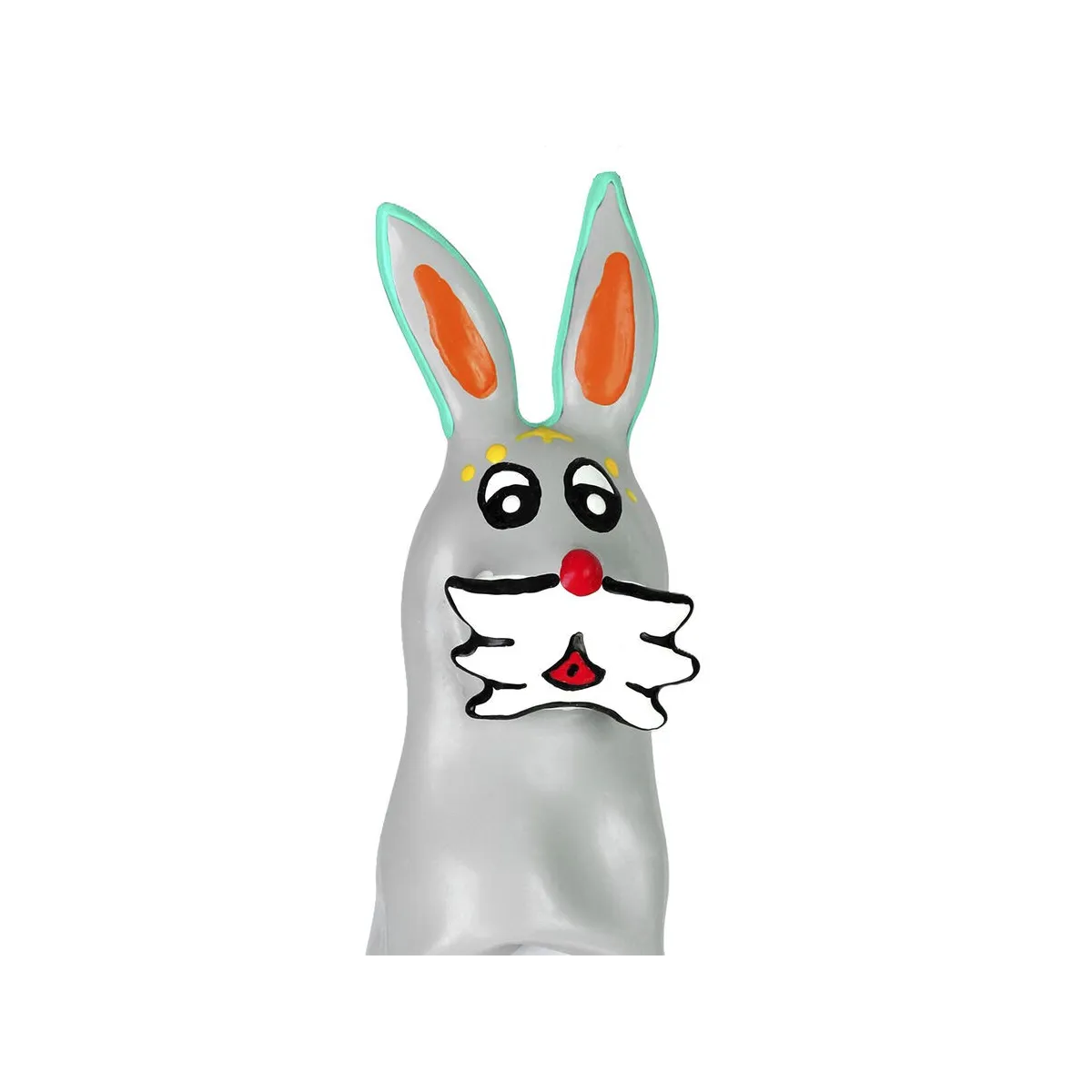 Handbemaltes Kondom Häschen XL von Kondomerie | Fesselliebe.de