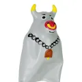 Handbemaltes Kondom Grauer Stier Modell XL von Kondomerie