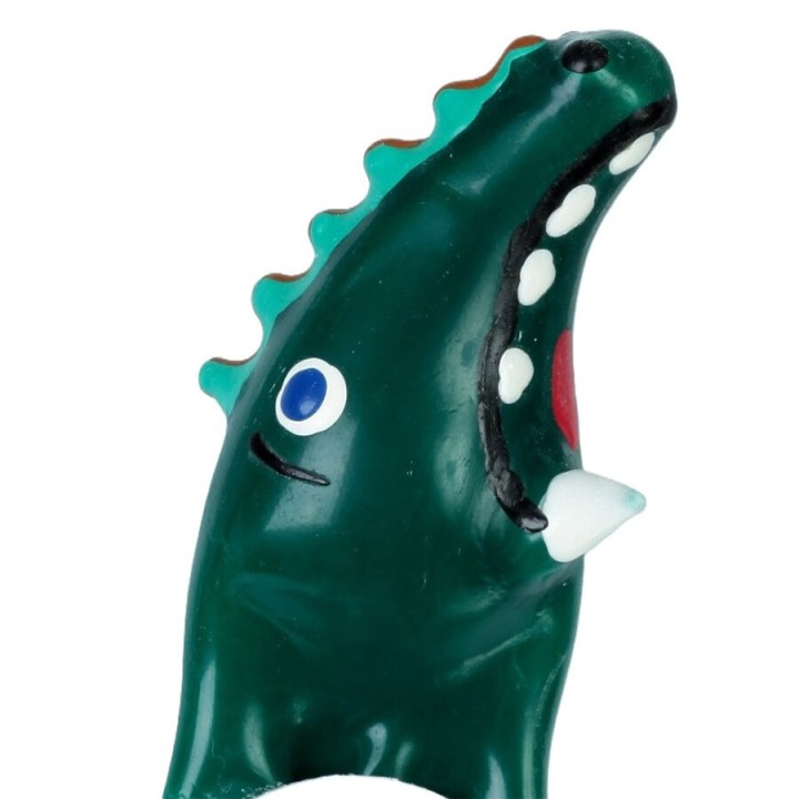 Handbemaltes Kondom Krokodil Modell XL von Kondomerie | Fesselliebe.de