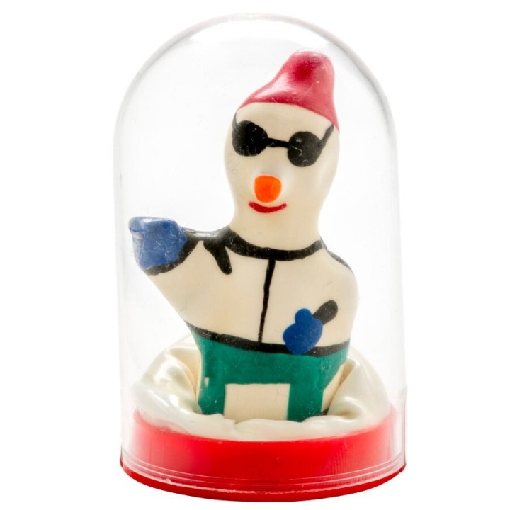 Handbemaltes Kondom Snowboarder XL von Kondomerie | Fesselliebe.de