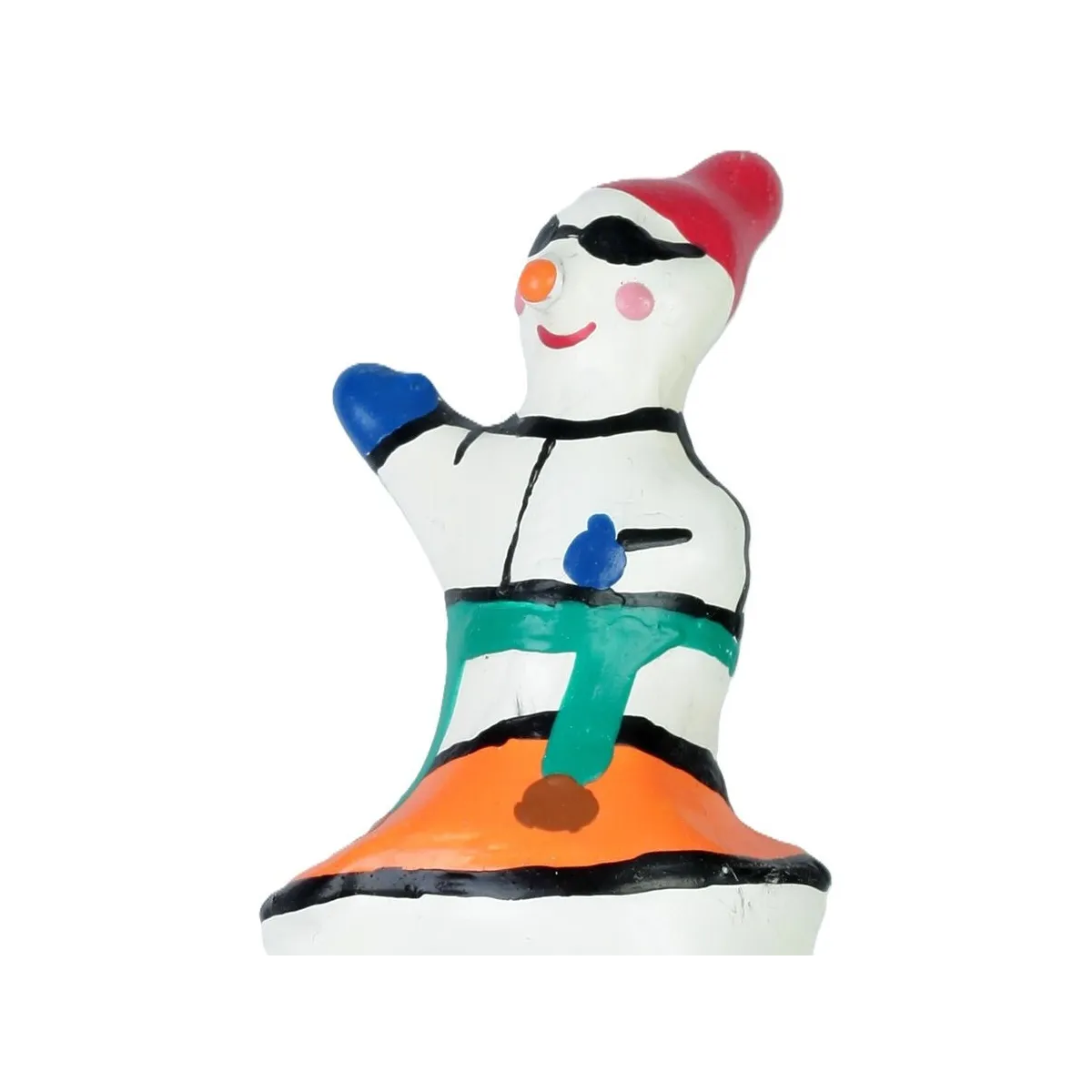 Handbemaltes Kondom Snowboarder XL von Kondomerie | Fesselliebe.de