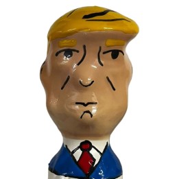 Handbemaltes Kondom Grumpy Trump XL von Kondomerie | Fesselliebe.de