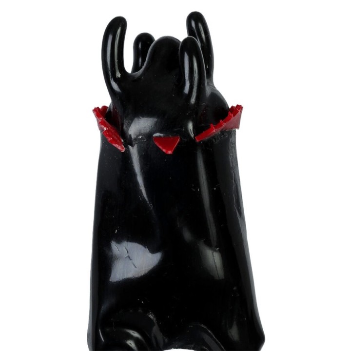 Handbemaltes Kondom Black Tower XL von Kondomerie | Fesselliebe.de