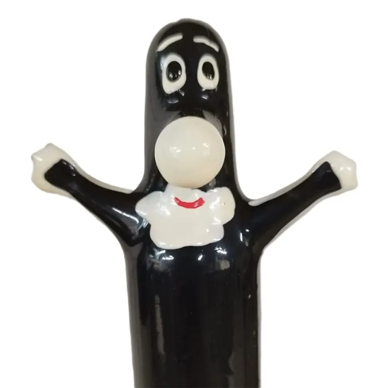 Handbemaltes Kondom Happy Puppet XL von Kondomerie | Fesselliebe.de