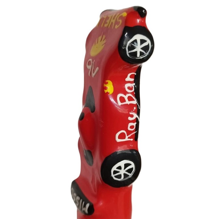 Handbemaltes Kondom F1 Ferrari XL von Kondomerie | Fesselliebe.de