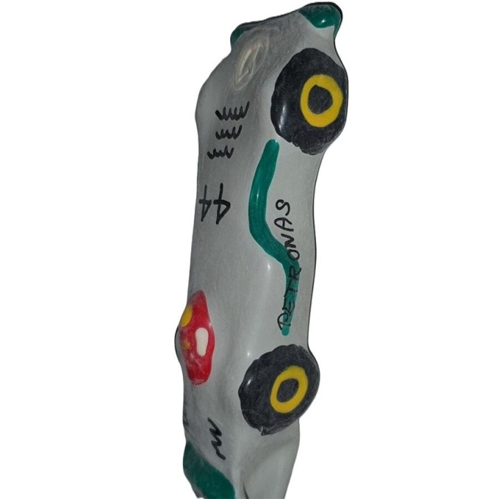 Handbemaltes Kondom F1 Mercedes XL von Kondomerie | Fesselliebe.de