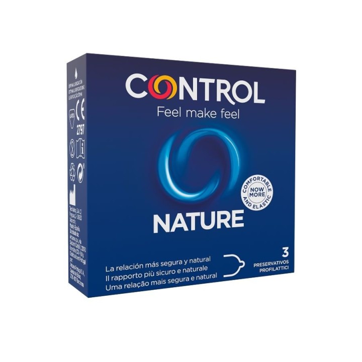 Adapta Nature Kondome 3 Stück von Control Kondoms | Fesselliebe.de
