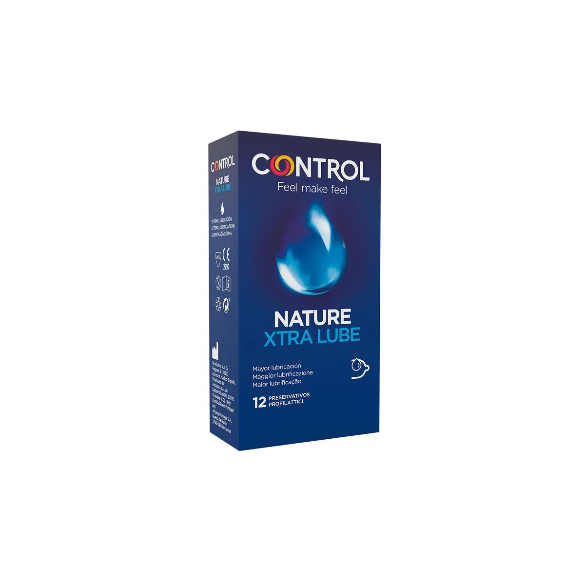 Adapta Nature Extralube Kondoms 12 Stück von Control Kondoms | Fesselliebe.de