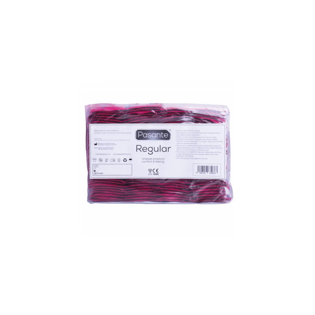 Kondom Regelmssige Reihe 144 Stück von Pasante | Fesselliebe.de