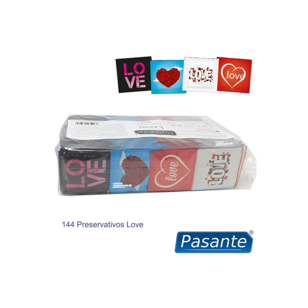 Kondome Love Bag 144 Stück von Pasante | Fesselliebe.de