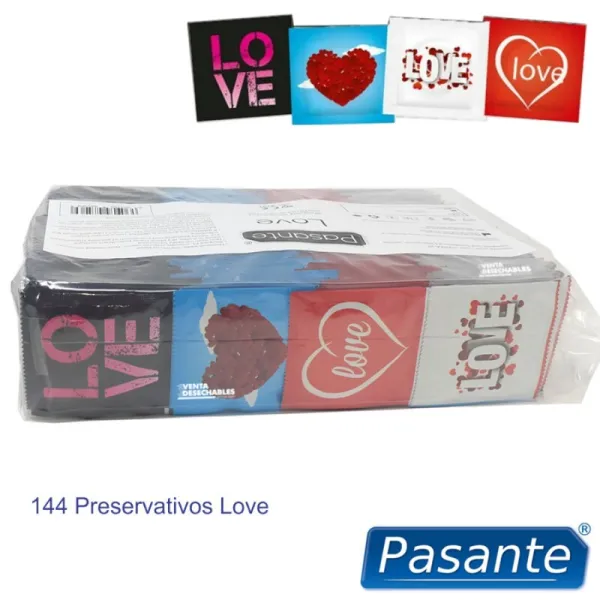 Kondome Love Bag 144 Stück von Pasante | Fesselliebe.de