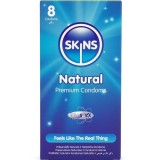 Natürliche Premium-Kondome Packung 8 von Skins | Fesselliebe.de