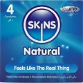 Natürliche Premium-Kondome Packung 4 von Skins