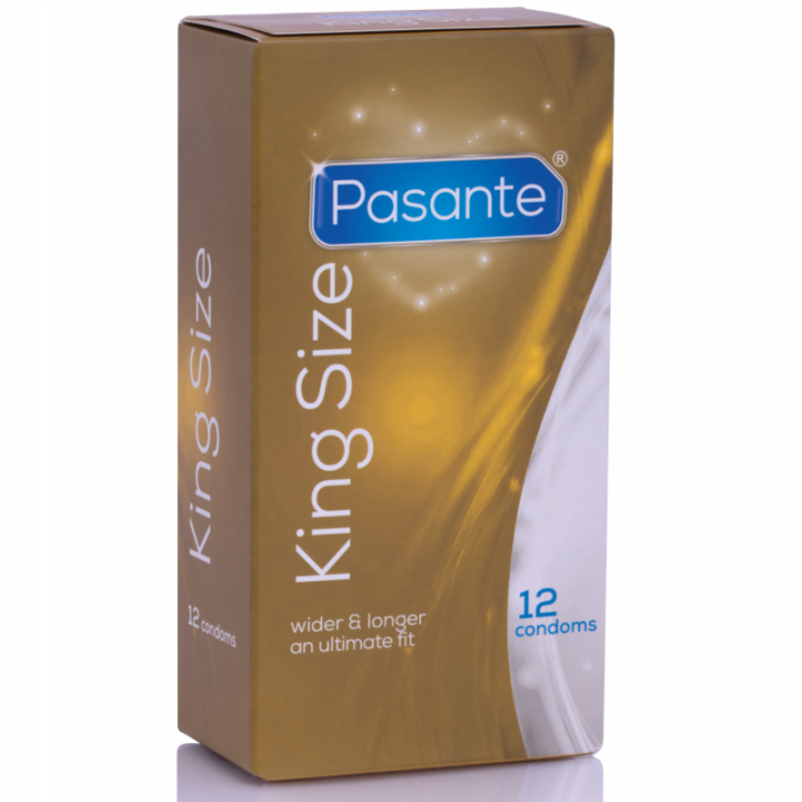 Kondome King Ms Lang und Breite 12 Stück von Pasante | Fesselliebe.de