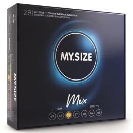 Mix Kondome 53 Mm 28 Stück von My Size Mix | Fesselliebe.de