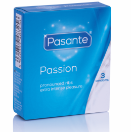 Gepunktete Kondome Ms Placer 3 Stück von Pasante | Fesselliebe.de