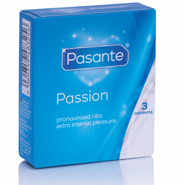 Gepunktete Kondome Ms Placer 3 Stück von Pasante | Fesselliebe.de