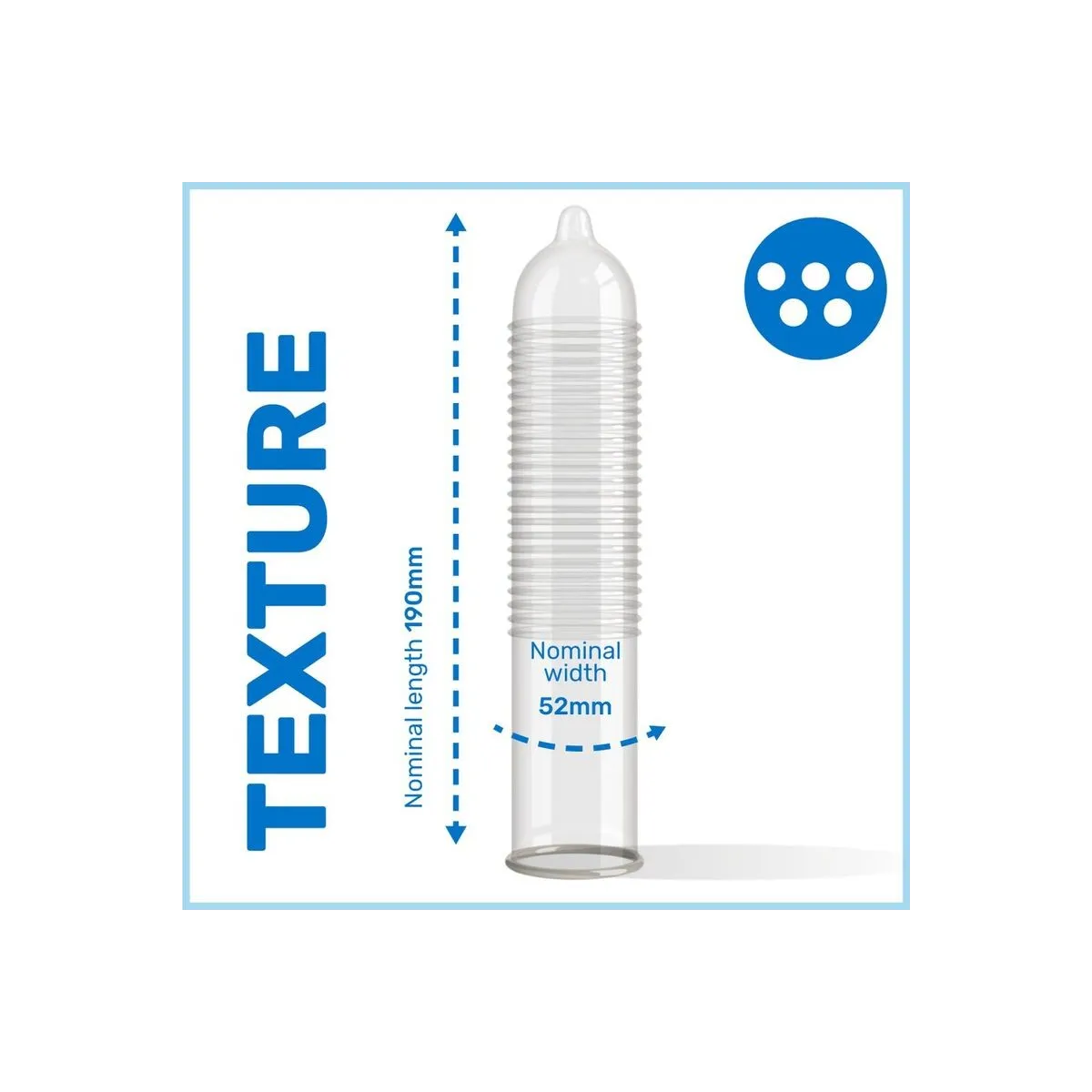 Gepunktete Kondome Ms Placer 12 Stück von Pasante | Fesselliebe.de