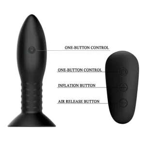 Stecker mit Schwarzen Rotierenden Bällen mit Fernbedienung von Mr Play