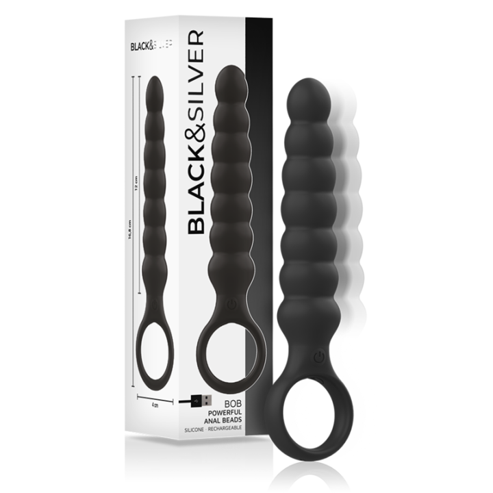 Bob Leistungsstarker Anal-Dilator aus Silikon von Black&Silver | Fesselliebe.de