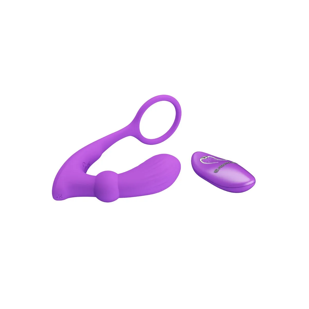 Warren Ring & Violett Analvibrator von Pretty Love Bottom | Fesselliebe.de