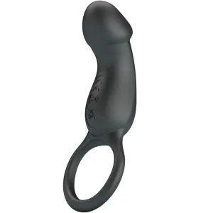 Warren Black Analring & Vibrator von Pretty Love Bottom