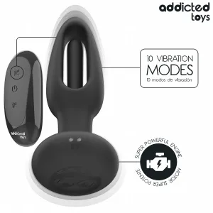 Analplug mit Vibrierender Zunge und mit Fernbedienung von Addicted Toys