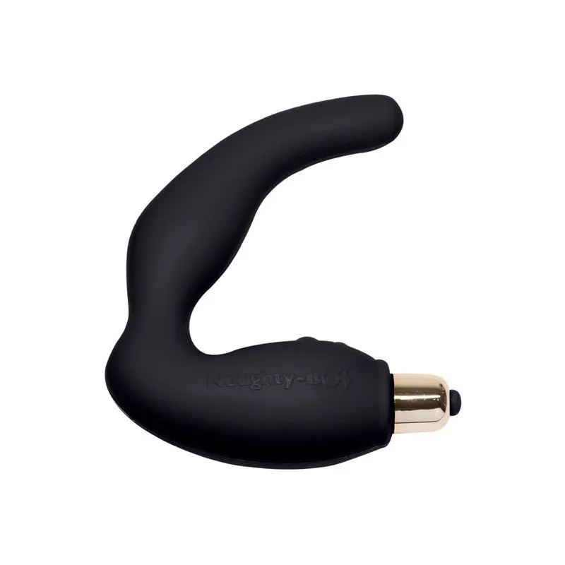 Naughty-Boy männliches G-Spot-Massager 7 V Schwarz von Rocks-Off | Fesselliebe.de