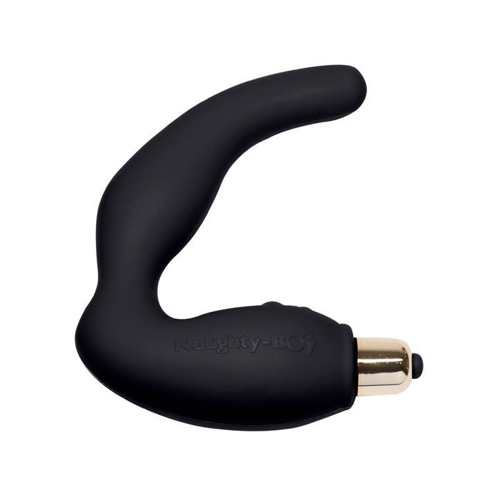 Naughty-Boy männliches G-Spot-Massager 7 V Schwarz von Rocks-Off | Fesselliebe.de