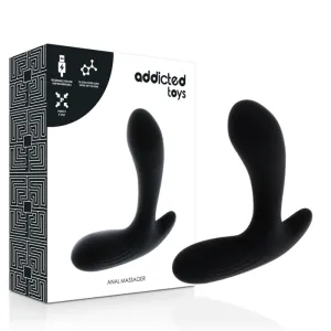 Anal Massager Schwarze Vibration von Addicted Toys | Fesselliebe.de