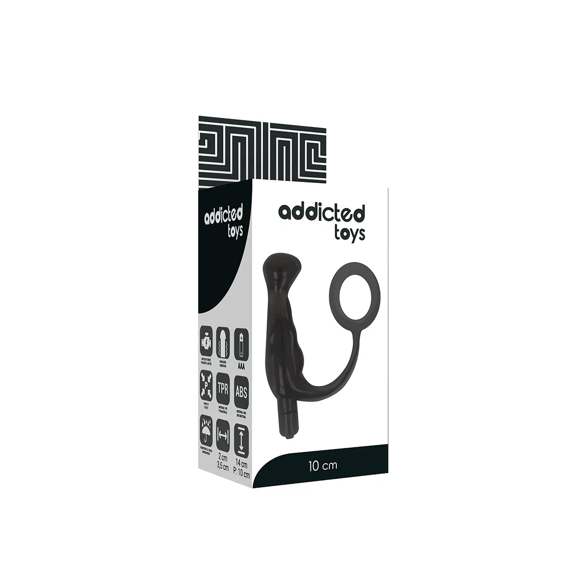 Vibrator Prost Tico Schwarz 10 cm von Addicted Toys | Fesselliebe.de