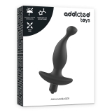 Analmassager mit Schwarzer Vibrationmodell 1 von Addicted Toys | Fesselliebe.de