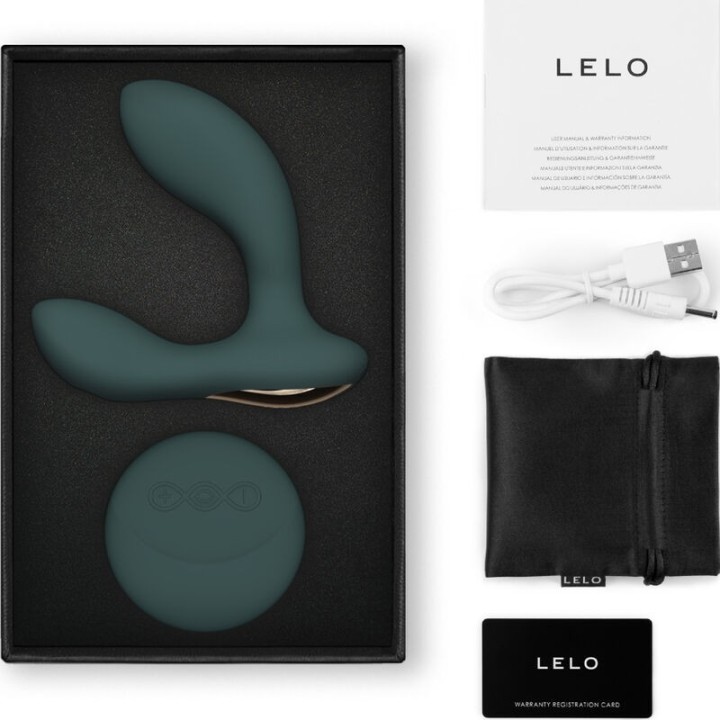 Hugo 2 Grünes Prostatamassager mit Fernbedienung von Lelo | Fesselliebe.de