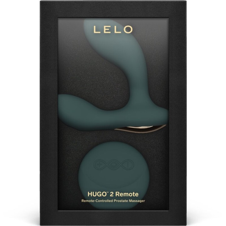Hugo 2 Grünes Prostatamassager mit Fernbedienung von Lelo | Fesselliebe.de